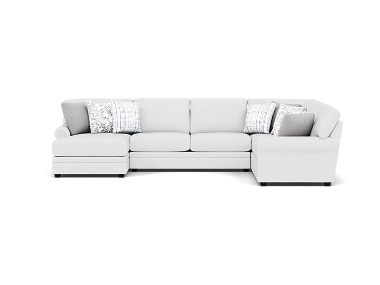 Dixie 3-Pc. Chaise Sectional